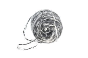 włóczka wełna 10% bawełna  10%  100 g(318A)     