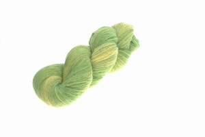 włóczka ręcznie barwiona wełna 80% 20% PO 95g (M4)   