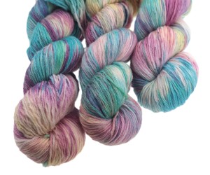 Włóczka ręcznie barwiona merino 100% 100g ( M29)     