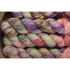 Włóczka ręcznie barwiona merino 100% 100g ( M2A )